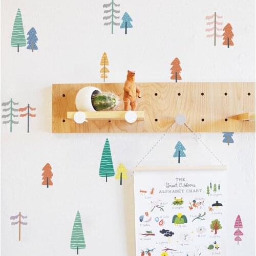 Funlife® Tree Bedroom Backsplash Decoration Wallpaper Children Room Self-Adhesive Wall Decals Vinyl Waterproof DIY Wall Stickers
