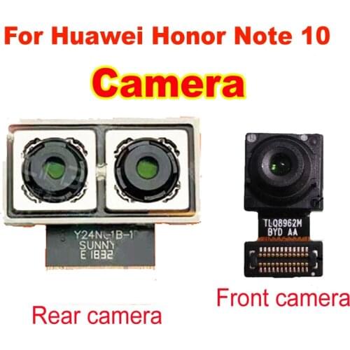 Original Tested Working Main Big Rear Back Camera Flex cable For Huawei Honor Note 10 RVL-AL09 front camera Phone Spare parts