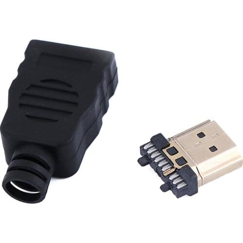 HDMI Male Connector Transfer Terminals With Box