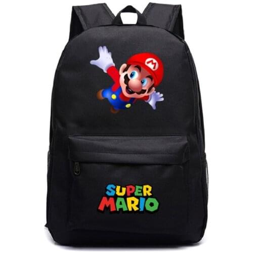 Beautiful Mario Backpacks Boys Girls Back to School Gift Mochila Men Women Laptop Backpack Hot Sale Teens Travel Rucksack