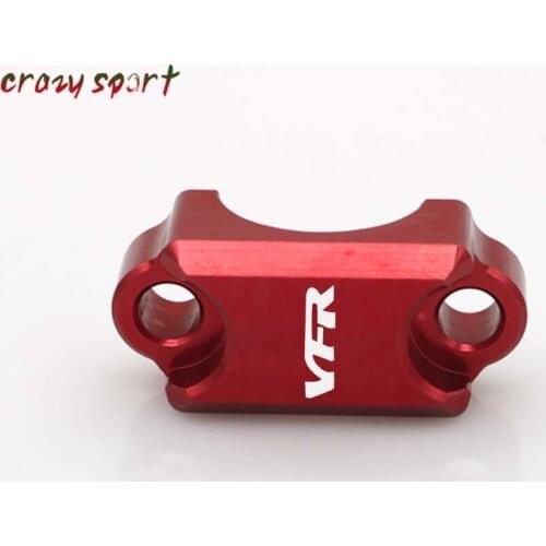 Brake Master Cylinder Clamp Cover For HONDA MSX125 GROM SF VFR 800FI 1200F 1200X ST1300 CB1100 CB1300 CBR1100X Handlebar Bar Cap