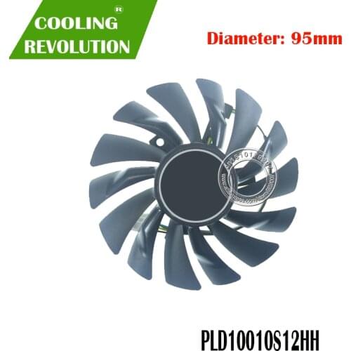 PLD10010S12HH 12V 0.40A 4Pin 95mm GTX1070 Mini For MSI GTX 1070 AERO ITX Graphics Card Cooler Cooling Fan