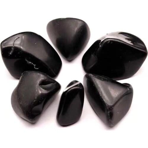 Bulk Natural obsidian tumbled stones quartz crystals mineral gemstone garden decoration