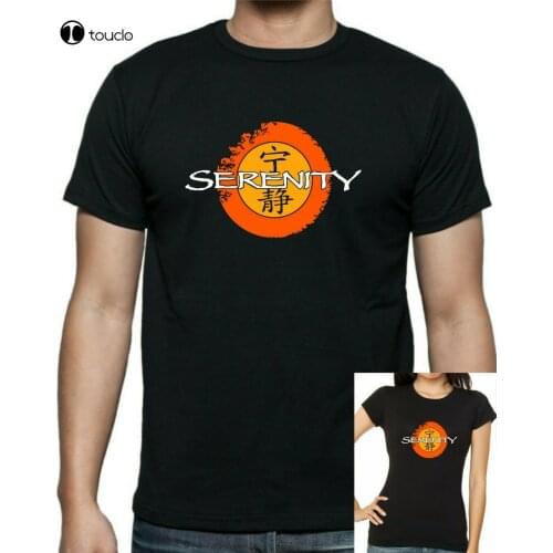 New Firefly Serenity Logo T-Shirt. Unisex Or WomenS Fitted Tee Printed Cotton. Cotton Tee Shirt