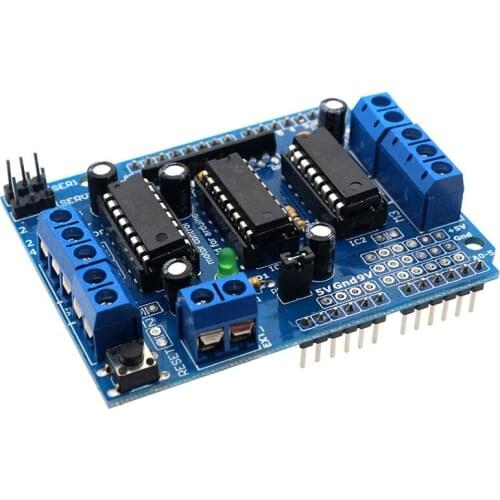 Glyduino L293D Motor Control Shield Motor Drive Expansion Board for Arduino Motor Shield