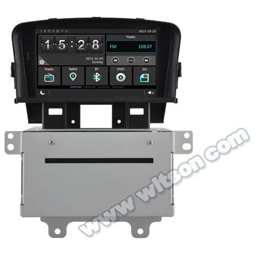 7" Capacitive Touch Screen Special Car DVD for Chevrolet Cruze 2008-2013 with Tire Pressure Monitoring System Support