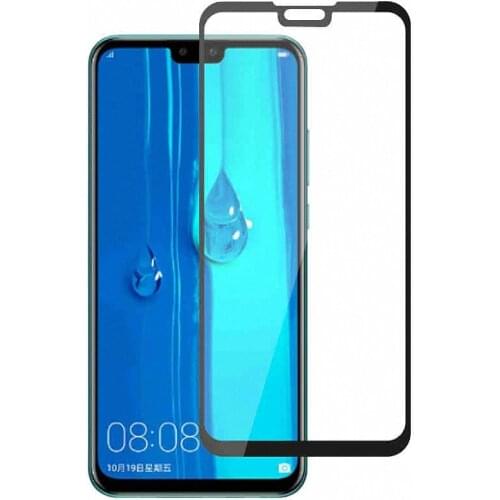 For Huawei Y9 2019 full AB Glue Cover Tempered Glass Screen Protector for Huawei Y9 2019 JKM-LX1 JKM-LX3 Anti fingerprint film