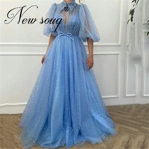 New Arrival Long A Line Evening Dresses For Special Occasion 2020 Robes De Soiree Dubai Formal Prom Dresses Party Night Gowns
