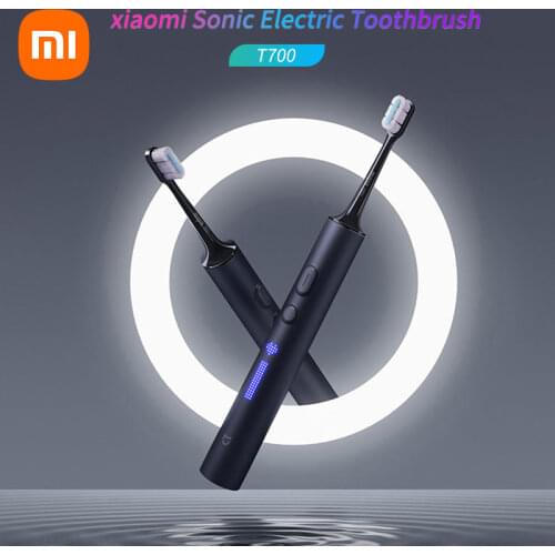 Xiaomi Mijia T700 Sonic Toothbrush for Adult Timer Brush APP Control Smart Electric Toothbrush IPX7 Waterproof smart toothbrush