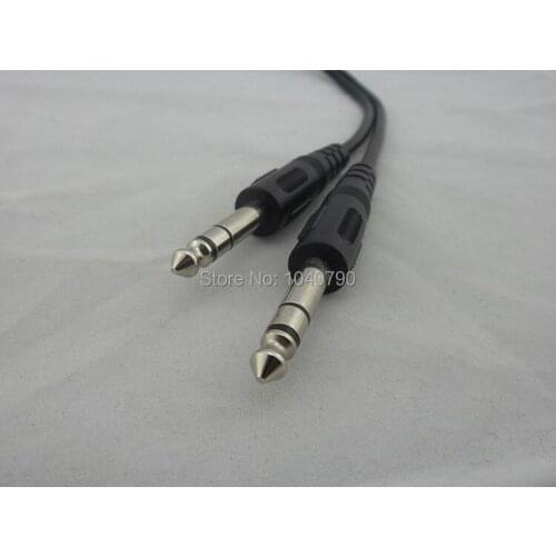 6.3/6.35/6.5 to 6.3/6.35/6.5 Toward the male Double track stereo Audio line Signal lines 5M 16ft