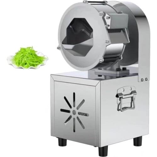 Automatic Vegetable Cutting Machine Electric Potato Onion Carrot Ginger Slicer Commercial Shredder Multifunction Cutter