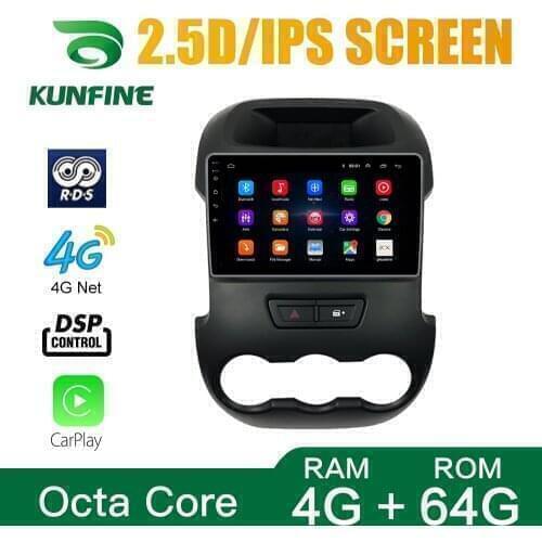 Car Stereo for Ford RANGER 2011-2016 Octa Core Android 10.0 Car DVD GPS Navigation Multimedia Player Deckless RadioWIFI