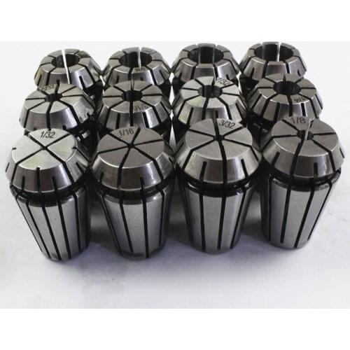 12 Pcs Er16 Spring Collet Set For Cnc Milling Lathe Tool Engraving Machine New Wood Router Drop Shipping
