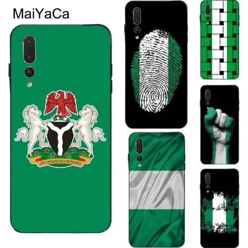 MaiYaCa Nigeria Flag Case For Huawei Honor 8X 9X 9 10 Lite 20 Pro 10i 7A Pro 7C 8A 8C 8S Y6 Y9 Y7 2019 Nova 5T
