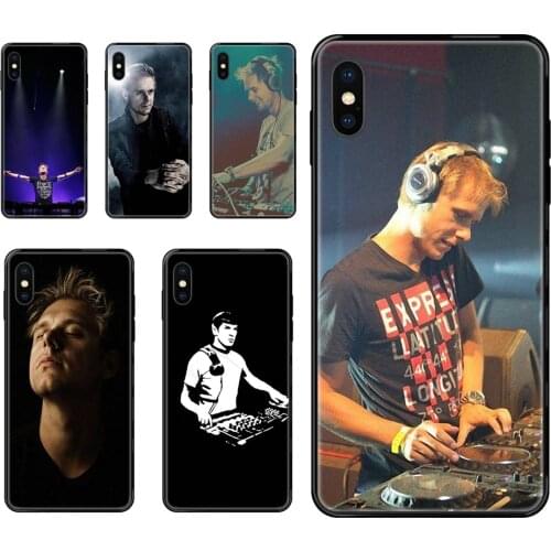 Black Soft Fashion Mobile Phone For Xiaomi Redmi Note 4 5 5A 6 7 8 8T 9 9S Pro Max World Armin Van Buuren Dj