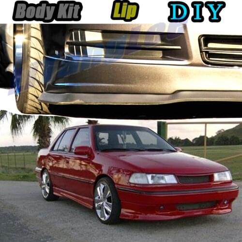 Car Bumper Lip Front Spoiler Skirt Deflector For Hyundai Excel Pony Brio Avega Fluidic Solaris Modified Body Kit VIP Hella Flush
