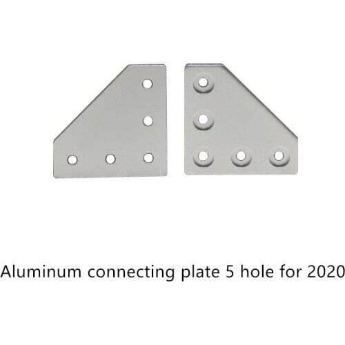 LINK CNC 3d Printer parts 2020 Aluminum profile L type connection plate corner fittings Bracket