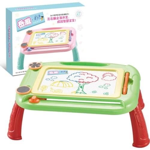 Children Toy Medium-sized Sketch Drawing Board Table Colorful Magnetic Stand Writing Board Kid Educational Graffiti Drawing Tool