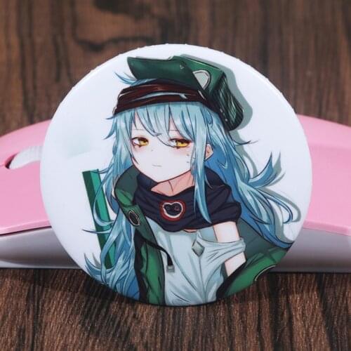 FFFPIN 5.8cm Big Korea Anime Cartoon Brooch Girls Frontline Badge Cosplay Pin Girl Coin Gift Icon Cloth Backpack Bag Ornament