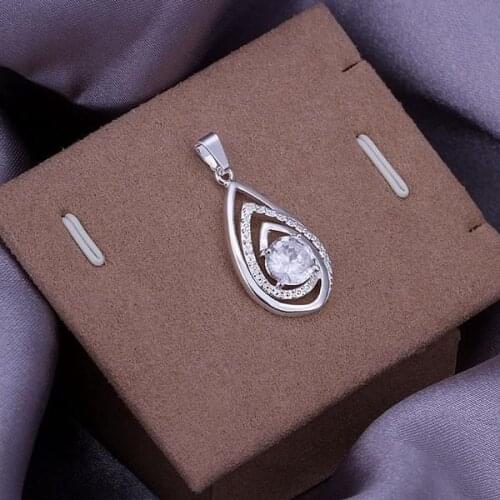 P254 Free Shipping silver plated Necklace, 925 fashion silver jewelry Sand egg-shaped light /RNIWQUJL RNIWQUJL