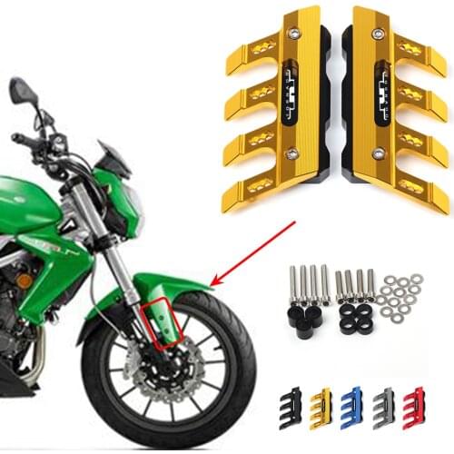 Motorcycle Front Fender Side Protection Guard Mudguard Sliders For Benelli TNT600 TNT300 TNT 600 300 Accessories universal
