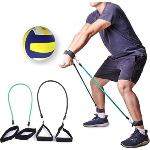 Volleyball Training Aid Resistance VolleyBall Training Belt Arm Sports Rope Excessive Pull Tennis Fitness Ballon De Volley Ball