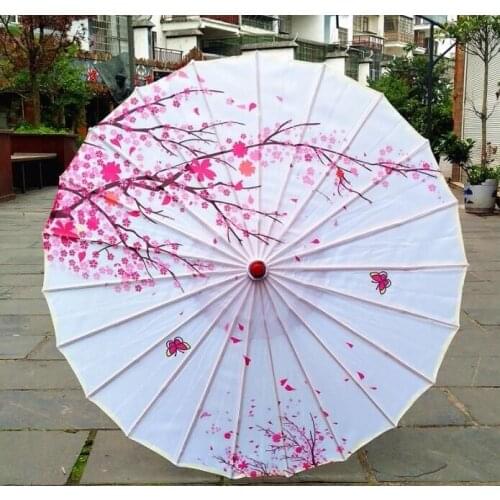 Japanese Umbrella rain women Silk Dance Umbrella Dance Umbrella Decoration Vintage Costume paraguas parasol paraplu sombrilla