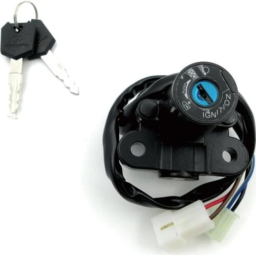 Motorcycle Ignition Switch Lock 2 Key Set For Yamaha MT03 FZ09 MT09 FZ6 XJ6 FZ6R YZF R6 2003-2005 R1 2002-2003 FJR1300 2004-2010