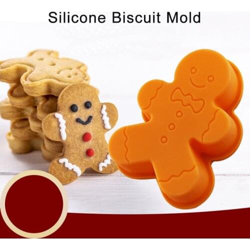 1pcs silicone mold Kitchen accessories Silicone Biscuit Mold Kitchen tools 3D cake tools baking accessories cake decorating tool
