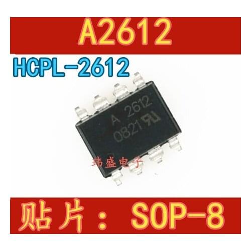 10pcs HCPL-2612 A2612 SOP-8