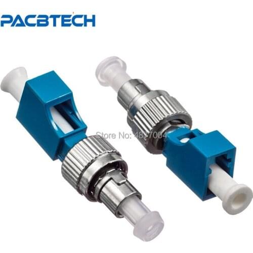 10pcs/lots FC male to LC female hybrid Fiber optic adapter hybrid Fiber connector FC-LC fiber adapter