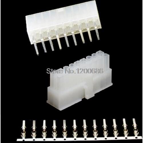 2*9PIN 18PIN Kit Pitch 4.2MM Curved Solid Needle 90 degree 5557 Double Row connector