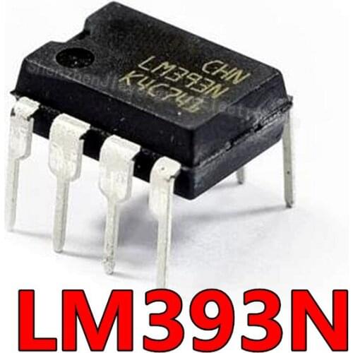50pcs/lot New LM393P LM393N LM393 DUAL DIFFERENTIAL COMPARATORS DIP-8