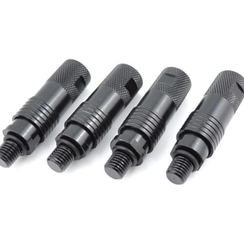6 Fishing Quick Release Adapter Connector for Bite Alarm Rod Holder Connector Carp Fishing Accessories