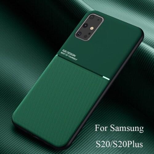 For Samsung S20 Plus Case luxury Frosted Stripe Protective Cover For Samsung A51 A71 S8 9 10 10e Plus Case Note 8 9 10 lite Case