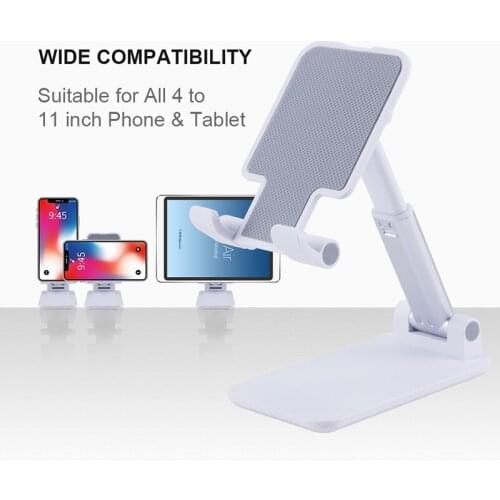 Tihoo Phone Holder Stand Support Tablet Stand Desk Cell Portable Mobile Holder for iPhone Xiaomi