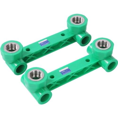 Gogo high quality Green color DN15 DN20 ppr pipe elbow fitting TEE fitting Sprinkle faucet union joint