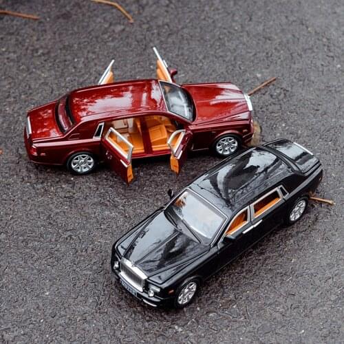 Electric Collectible Alloy Scale Car Models Die-cast coche carro Toys for Children mkd2 1:32 auto Vehicle Rolls-Royce
