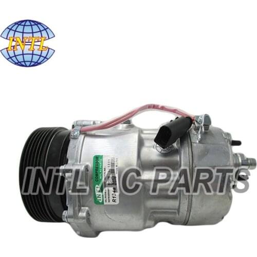 1J0820803F 1J0820803J 1J0820803L 7H0820803C SANDEN 7V16 SD7V16 1215 1080 for Audi Ford Seat Skoda VW golf auto car ac compressor