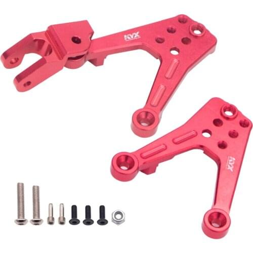 KYX CNC Adjustable Front Shock Bracket for 1/10 rc Crawler Car SCX10-II 90046