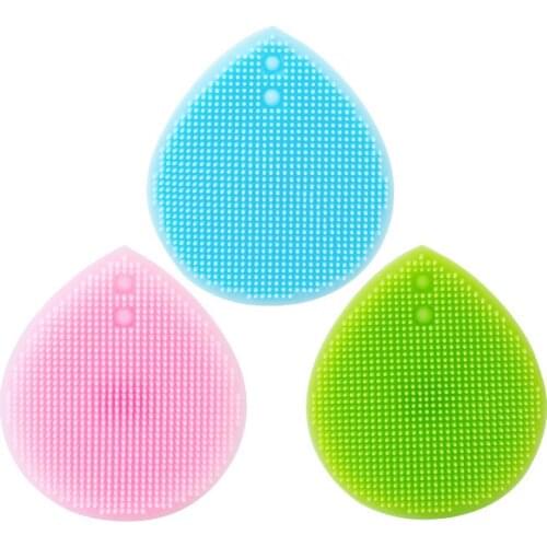 Alwafore Facial Cleanser Brush Silicone Face Cleaning Soft Brush Facial Massage Washing Product Facial Cleansing Brush