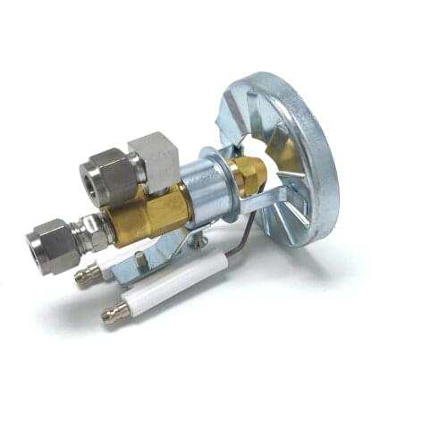 Fuel Gas Burning Set Flame Lighter Air Atomizing Oil Spray Nozzle Siphon Waste Oil Burner Nozzle