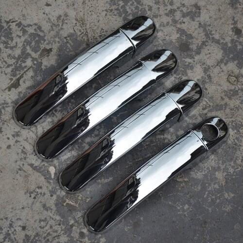 ABS plating Door Handle Bowl Door handle Protective covering Cover Trim for 2013-2015 Volkswagen Bora Car styling