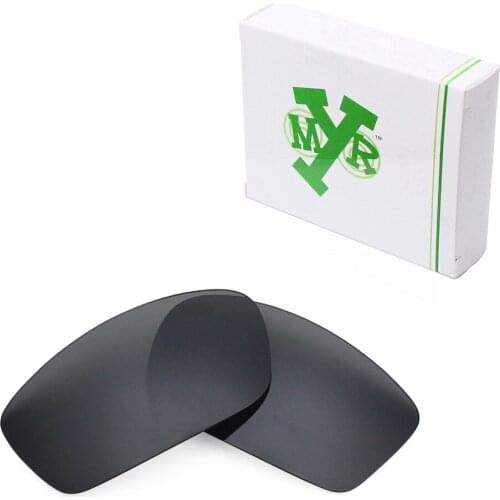 Mryok Anti-Scratch POLARIZED Replacement Lenses for Oakley Splinter Sunglasses Stealth Black