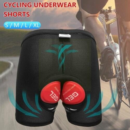 Shockproof Cycling Shorts 9D Men Women Underpant MTB Underwear Liner Quick-Drying Road Padded Bike Bicycle Shorts Y9B4