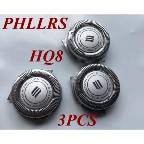 3Pcs HQ8 razor blade replace Head for PHILIPS Shaver HQ7120 HQ7290 HQ7310 HQ7320 HQ7325 HQ7340 HQ7345 HQ7350 HQ7360 HQ7380
