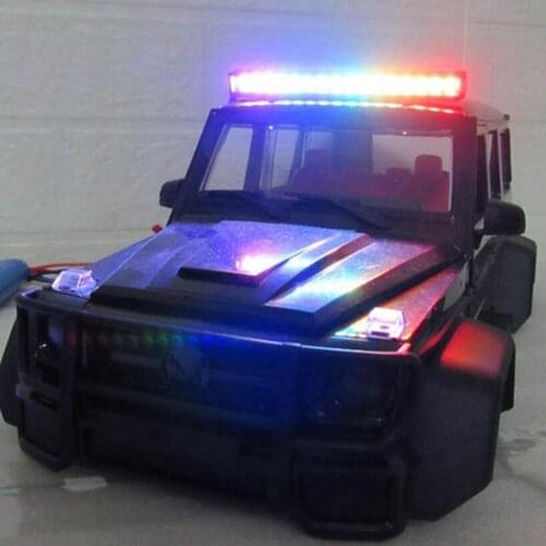 LED Light Bar Plastic Roof Light Fits RC Rock Crawler Car MN86K MN86 MN86S