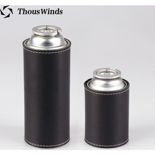 Thous Winds stove CB gas tank cover outdoor camping picnic gas tank decoration leather cover accessories