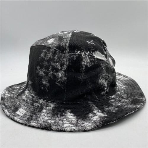 Unisex Cap Bucket Hat Tie-Dye Hat Black And White Cap Womens Cap Mens Cap Modicum In Stock MOQ 1 PC