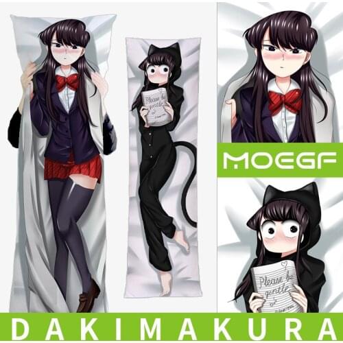 Japanese Anime Hugging Body Pillow Case Komi Can't Communicate Shouko Komi Pillowcase Dakimakura
